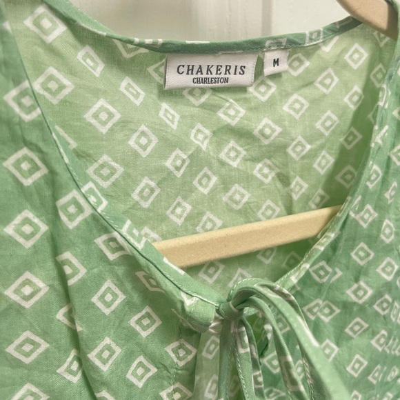 Chakeris Charleston Green Brooke Top - Picture 2 of 11